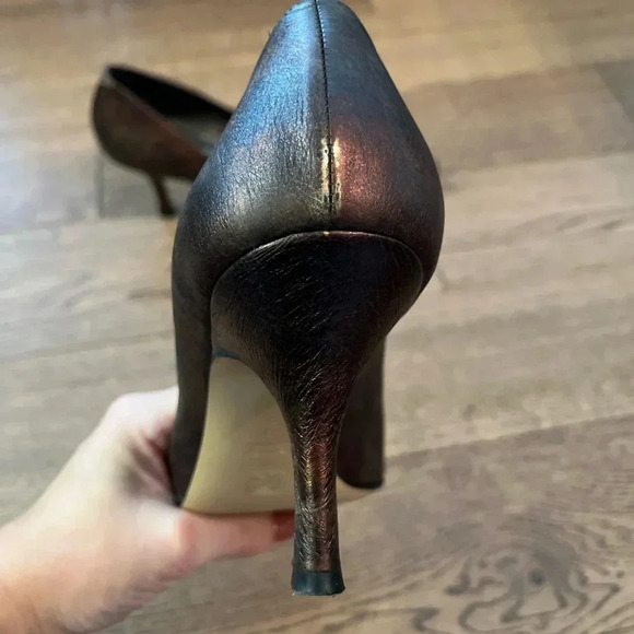 Vintage Roberto Capucci Vintage Brown Heels Size 9 - Picture 7 of 15
